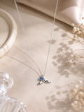 Whale Tail pendant necklace
