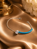 Blue evil eye bracelet