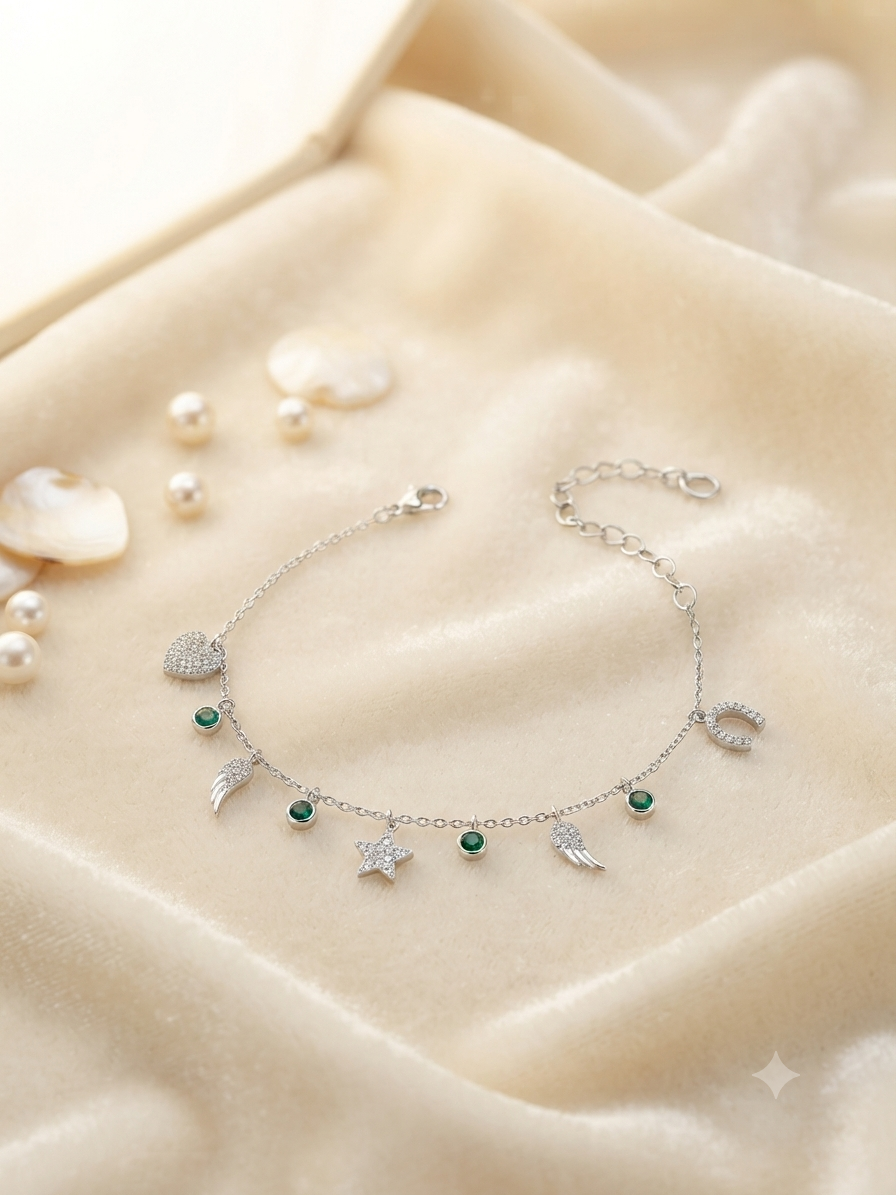 Lucky charm bracelet
