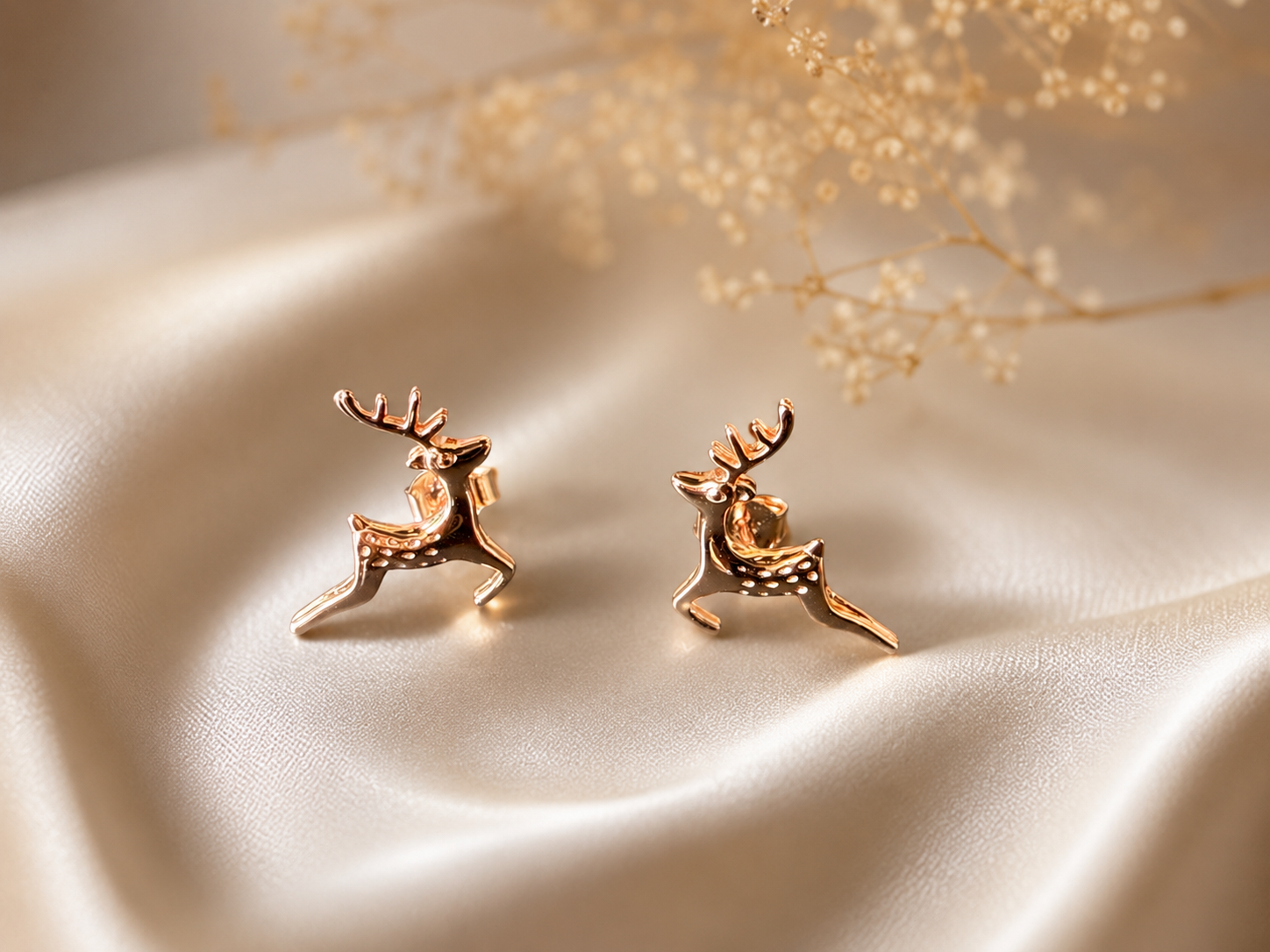 Reindeer earrings